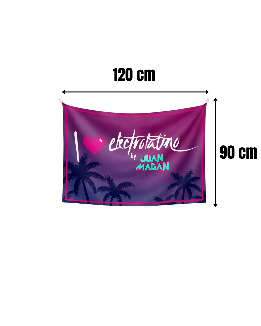 BANDERA JUAN MAGÁN X ELECTROLATINO