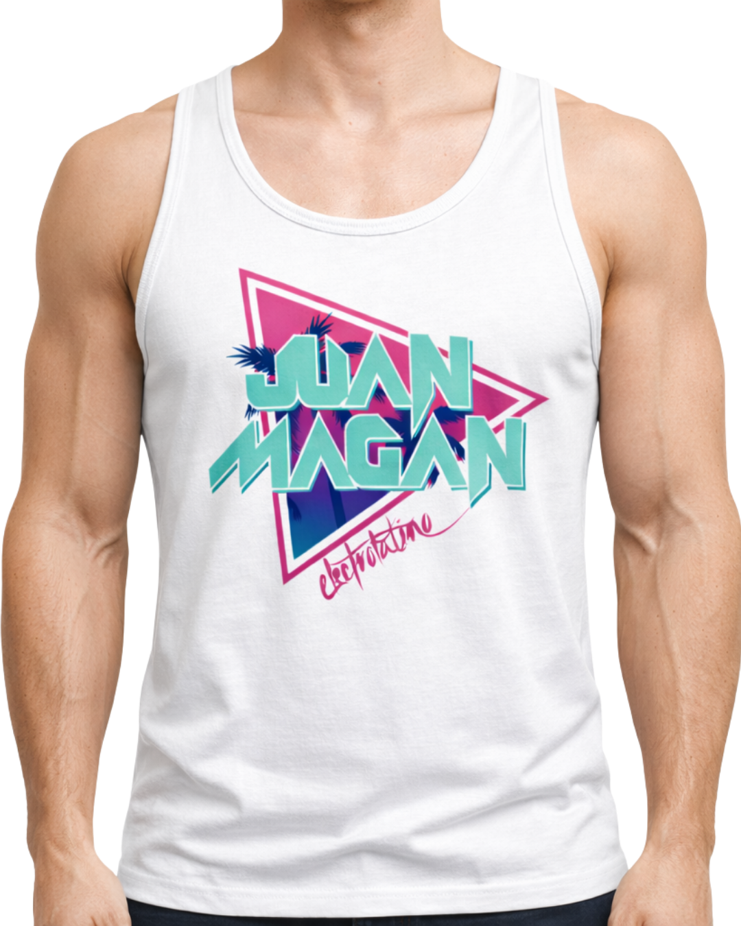 CAMISETA TIRANTES JUAN MAGÁN X ELECTROLATINO